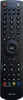 A black TV remote control with various buttons and labels. Produktbild-Vorschau