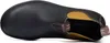 A single black leather boot is shown from a top-down perspective against a white background. Voir les images du produit