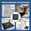 HGMD Anti-Rutsch-Duschmatte / Badematte - Schwarz- 53x53 cm Produktbild-Vorschau 6