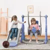 Toboggan pour enfants, toboggan balançoire 4 en 1 avec Voir les images du produit 4