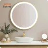 LED Badezimmerspiegel Rund 60 cm – Badspiegel mit LED Produktbild-Vorschau 8