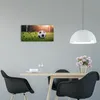 Wanduhr aus Glas – 60x30 cm - Glasbild - Glasuhr - Produktbild-Vorschau 3