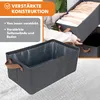 KRUMAD Aufbewahrungsbox Stoff faltbar 47x28x20 cm – Produktbild-Vorschau 5