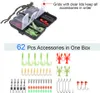 Angelrute Rolle Combo Full Kit 1,5 m Teleskop Angelrute Produktbild-Vorschau 11