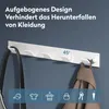 doporro Garderobenhaken Edelstahl, Kleiderhaken Wand mit 5 Produktbild-Vorschau 4
