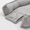 Nid en mousseline pour bébé New Baby gris clair Voir les images du produit 5