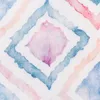 Musselinstoff Meterware Bio Digitaldruck Watercolor weiß Produktbild-Vorschau 3