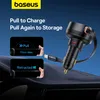 Baseus Enjoyment Pro, Auto, Zapaľovač, 0,7 m, Čierna Náhľad obrázku produktu 13