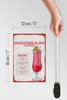 Holzschild Rezept Singapore Sling Cocktail Recipe 12x18 cm Produktbild-Vorschau 6