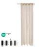 Gardine Noa Halbtransparent HOOMstyle 140x270cm - Ösen - Produktbild-Vorschau 3