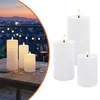 1.03 Solární LED svíčky v bílé barvě - sada 3 kusů - cca 10 Náhled obrázku produktu 7