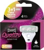 Wilkinson Quattro Scheermesje Woman sensitive - 4 packs Voir les images du produit 4