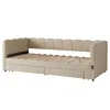 Flieks Polsterbett 90x190cm mit Ausziehbett, Schlafsofa Produktbild-Vorschau 11