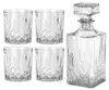 Whisky-Karaffe und -Gefäße aus Glas 900 ml + 4x300 ml 5 Produktbild-Vorschau 3