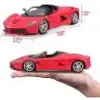 FERRARI LaFerrari Aperta rotes Modell Bburago 26022 Produktbild-Vorschau 31