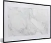 MuchoWow® Gerahmtes Poster Marmor - Weiß - Grau - Luxus - Produktbild-Vorschau 1
