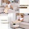Ecksofa mit Schlaffunktion, ausziehbares Schlafsofa, Produktbild-Vorschau 3