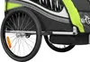 SAMAX 360° drehbarer Fahrradanhänger 2in1 Jogger - in Grün Produktbild-Vorschau 11