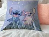 Disney Stitch Angel Velours Kissen Dekokissen 35x35 cm Produktbild-Vorschau 2