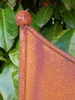 Stele Metall Edelrost Sichtschutz "Wildblume" Windschutz Produktbild-Vorschau 8