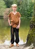 Weite Mittelalterliche Kinderhose Thore, schwarz 146 Produktbild-Vorschau 2