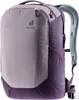 A studio shot of a purple and gray backpack. Produktbild-Vorschau