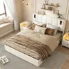 Boxspringbett 140x200 mit Leselicht, Hydraulisches Produktbild-Vorschau 12
