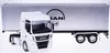 Model 1:32, MAN TGX, biely ťahač - strieborný príves Náhľad obrázku produktu 6