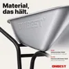 ONBEST Schubkarre WB250 | inklusive Gartenabfallsack | 100 Produktbild-Vorschau 4