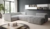 A modern living room with a large, modular gray sectional sofa. Náhľad obrázku produktu