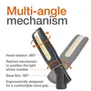 Diagram showing the multi-angle mechanism of a portable LED work light. Anteprima dell’immagine prodotto