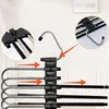 2 stück multifunktionale hosenbügel 9 in 1, ideal für Produktbild-Vorschau 3