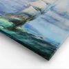 Bild auf Leinwand - Leinwandbild - Meer Segelschiff - Produktbild-Vorschau 5
