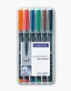 Staedtler 318 WP6, Černá, Modrá, Hnědá, Zelená, Oranžová, Náhled obrázku produktu 3