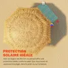 KINGSLEEVE® Parasol inclinable Hawaii 192 cm naturel Voir les images du produit 3
