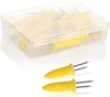 com-four® 16x Maiskolben-Spieße mit Edelstahl-Stiften, Produktbild-Vorschau 4