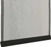 A close-up view of a black mesh insect screen with a dark hem at the bottom. Anteprima dell’immagine prodotto