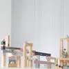 roba pista per biglie, pista per biglie in legno, grande, Anteprima dell’immagine prodotto 2