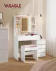 VASAGLE : Table de maquillage avec éclairage, table de Voir les images du produit 2
