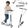 Kinderroller Klappbar LED Zweirad Scooter mit Handbremse Produktbild-Vorschau 14