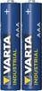 Varta Industrial Pro, Einwegbatterie, AAA, Alkali, 1,5 V, 2 Produktbild-Vorschau 2