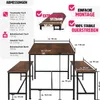 tectake® Sitzgruppe Bolton 3-teilig Industrial Style Produktbild-Vorschau 7