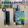 MuchoWow® Koffer Handgepäck Trolley Rollkoffer Kleine Produktbild-Vorschau 5