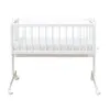 Baby-Delux Wiege Schaukelwiege Babywiege Weiß 90x40 cm  Produktbild-Vorschau 6