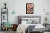 MuchoWow® MuchoWow® Gerahmtes Poster Rosen - Farben - Wand Produktbild-Vorschau 5