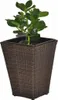 Pflanzkübel Sanssouci Poly Rattan braun 40 cm Produktbild-Vorschau 3