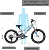 Galano GA20 Kinderfahrrad 18 Zoll ab 5 Jahre 115 - 130 cm Produktbild-Vorschau 2