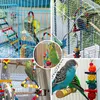 7 teiliges Vogelspielzeug Set, Papageienspielzeug, Haustier Produktbild-Vorschau 5