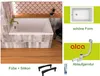 ECOLAM Badewanne Rechteck 100x70 cm  Marella Acrylwanne + Produktbild-Vorschau 4