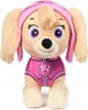 A plush toy dog wearing a pink pilot outfit. Produktbild-Vorschau